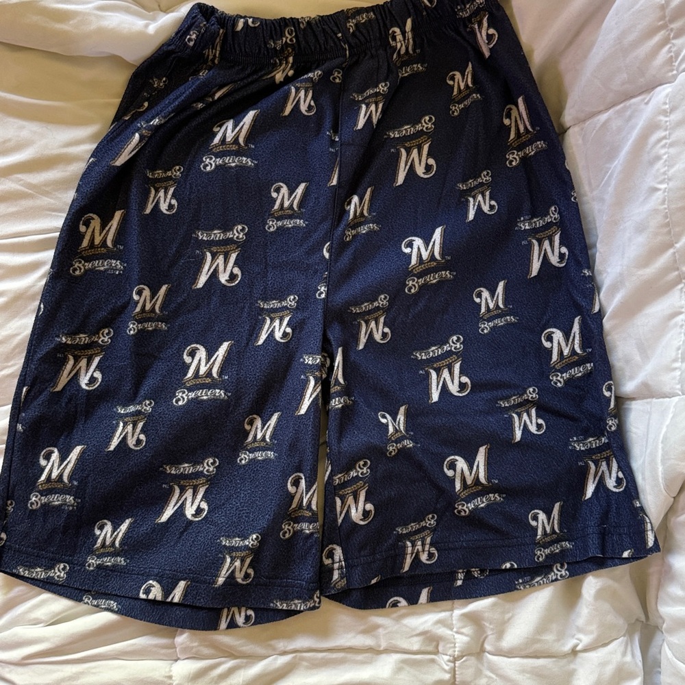 Milwaukee Brewers Pajamas Short
Size Boys 14-16
Good Condition
No smoking home